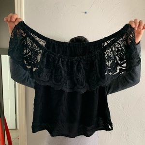 Off the shoulder blouse